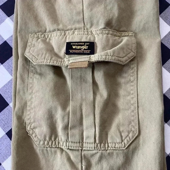 Boys Bundle SZ 10 Wrangler Khaki with adjustable Waist & Rustler Blue Jean - Picture 3 of 10